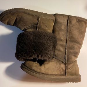 Ugg tall boots, size 6, brown